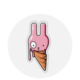 Sticker Set (5X) / ZUBISU