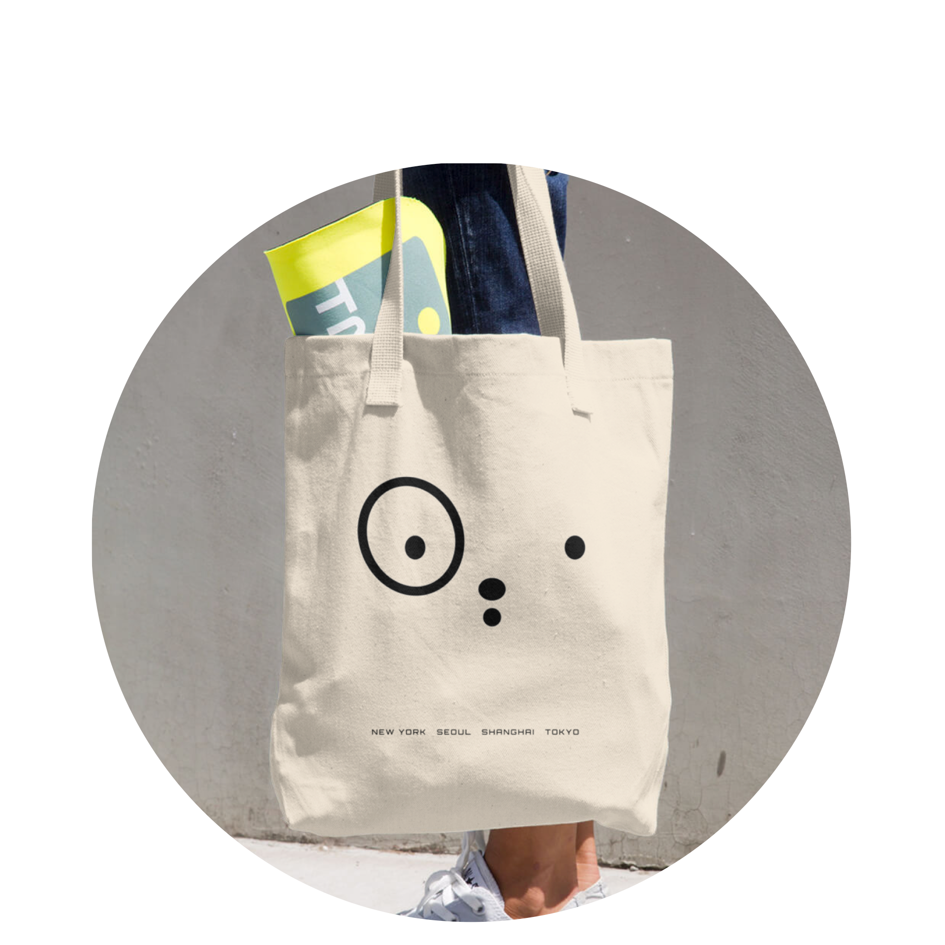 Rabbit Face / Tote