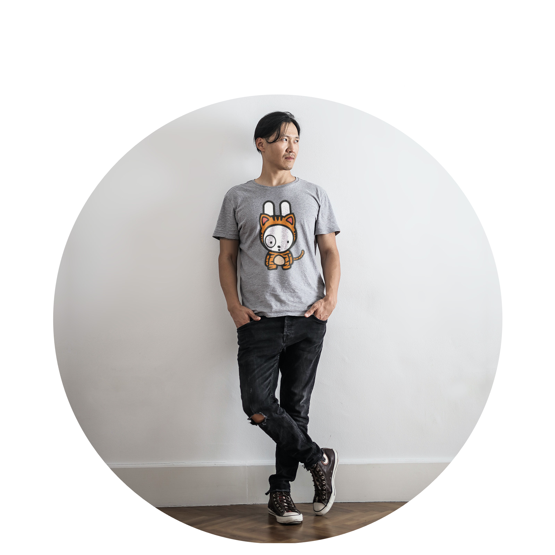 Tiger / Heather Grey