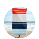 Beach Towel / Preppy Stripe