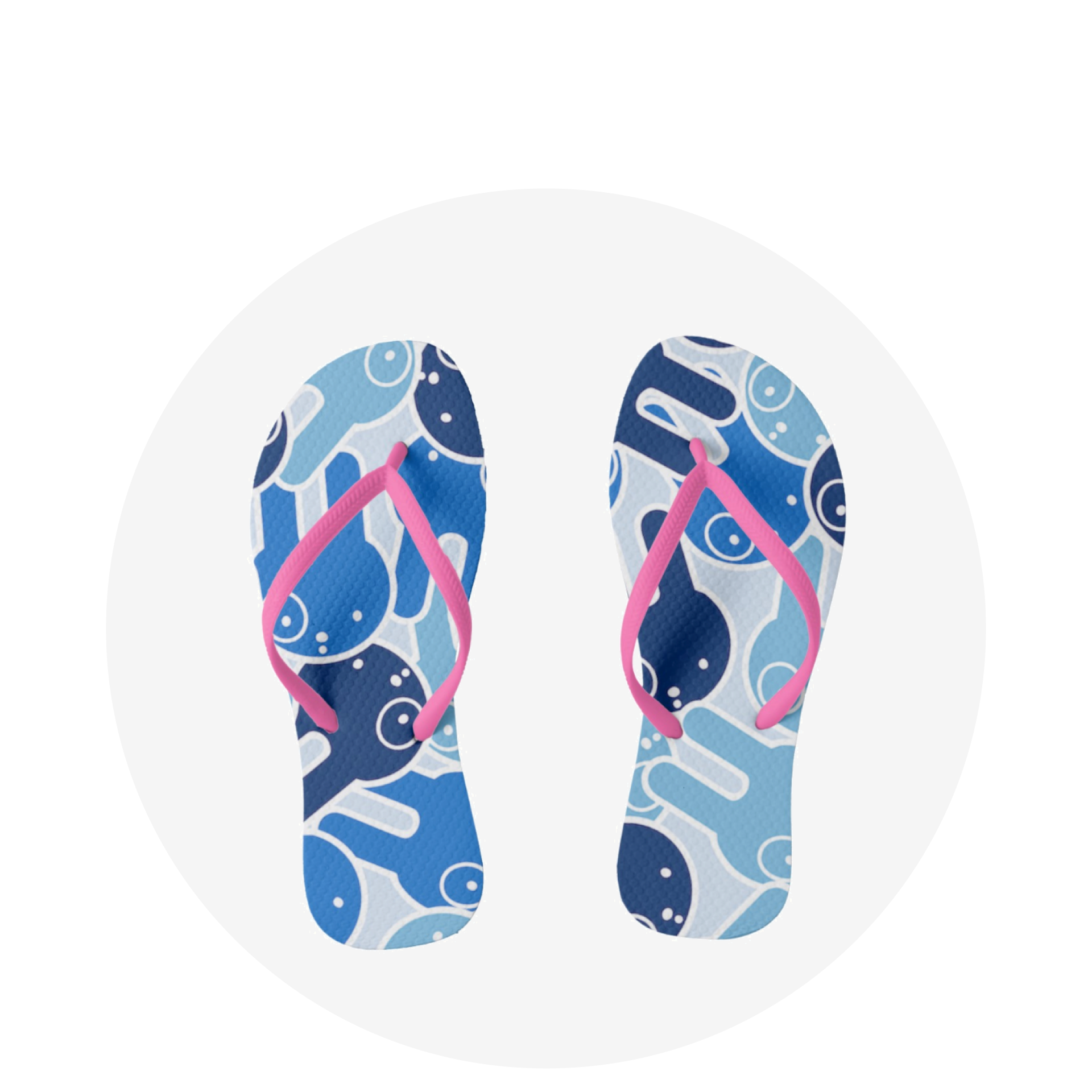Flip Flops / Rabbit Camo