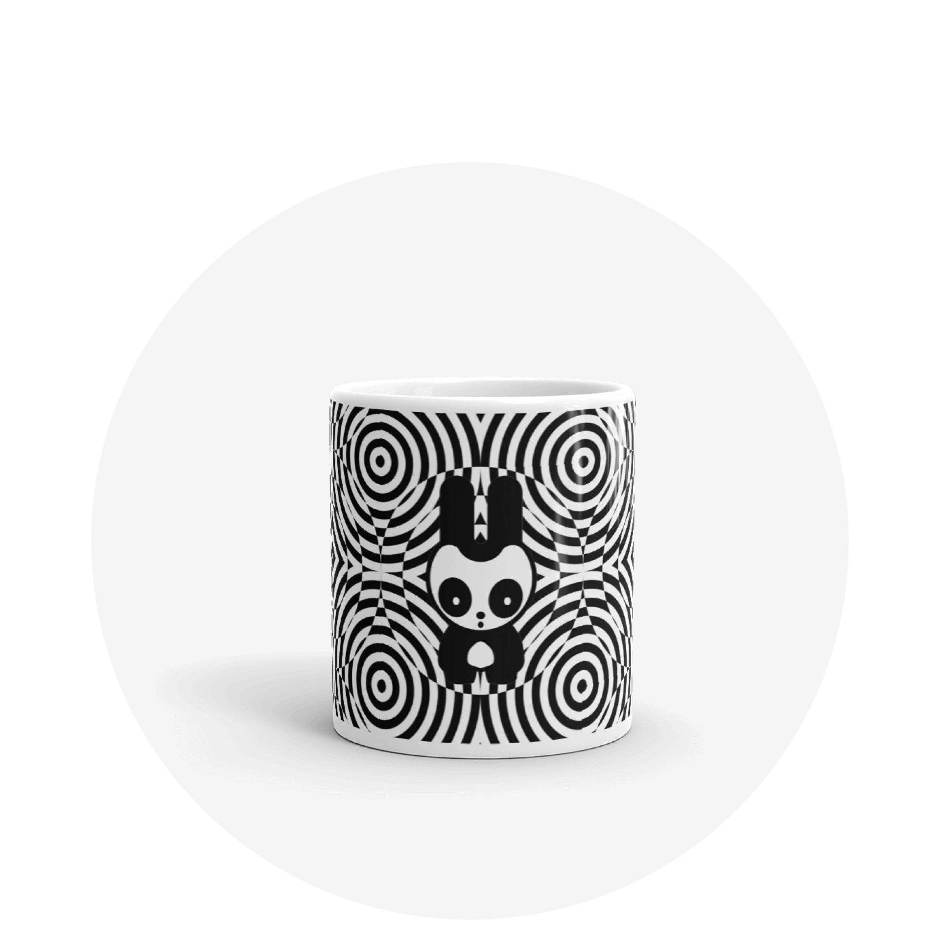 Hypno Panda / Glossy Mug