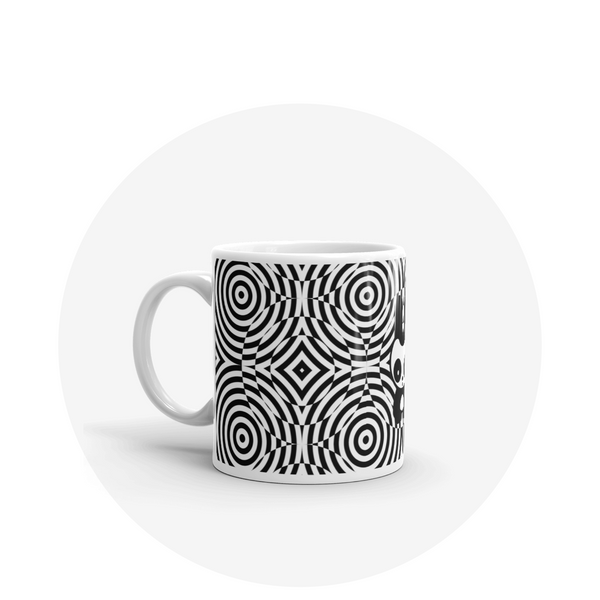 Hypno Panda / Glossy Mug