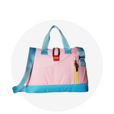 Laptop Bag/ Pink Aqua