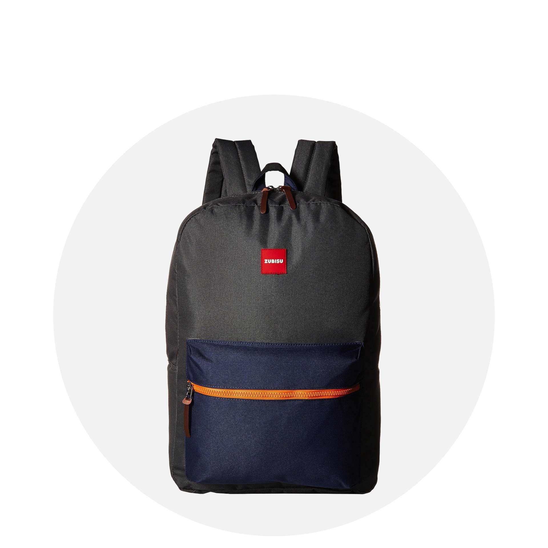 Regular Backpack / Grey Navy