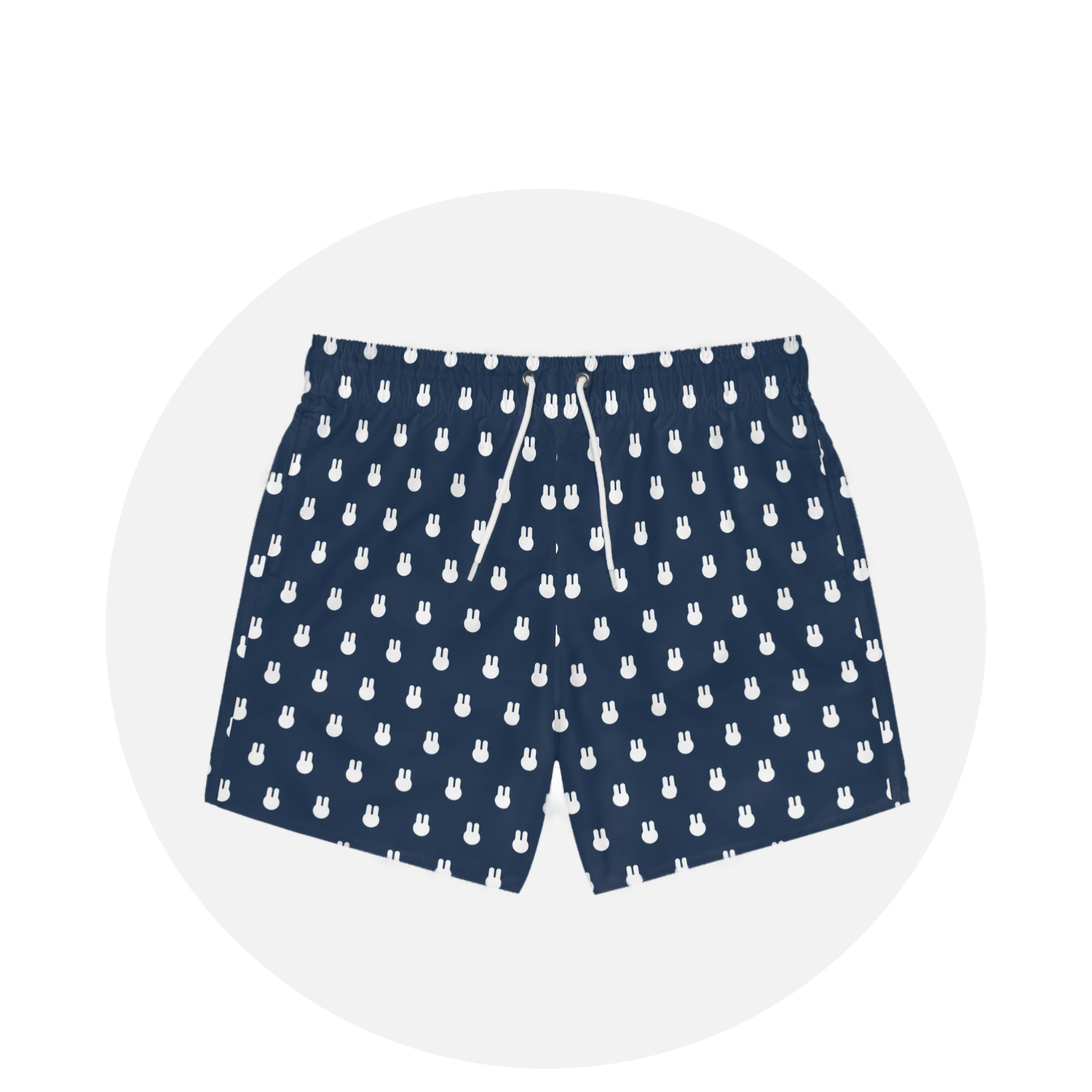 Swim Short / White Rabbits