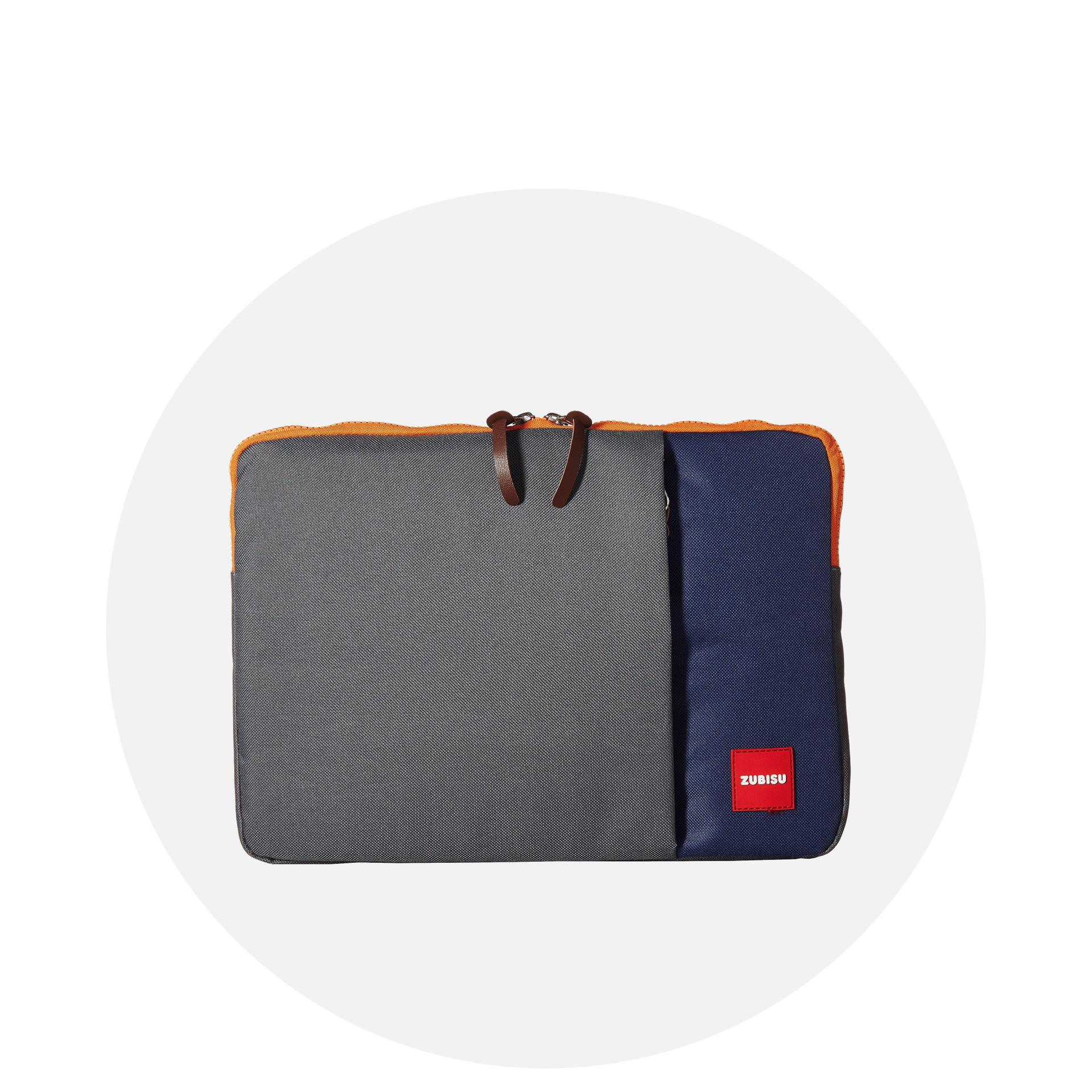 Laptop Sleeve / Grey Navy