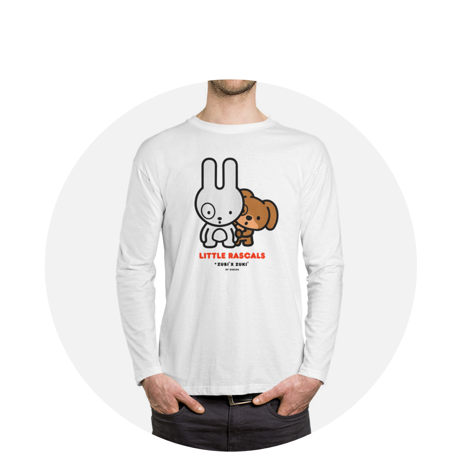 Little Rascals / Long / White