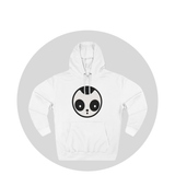Hypno Panda Hoodie / White