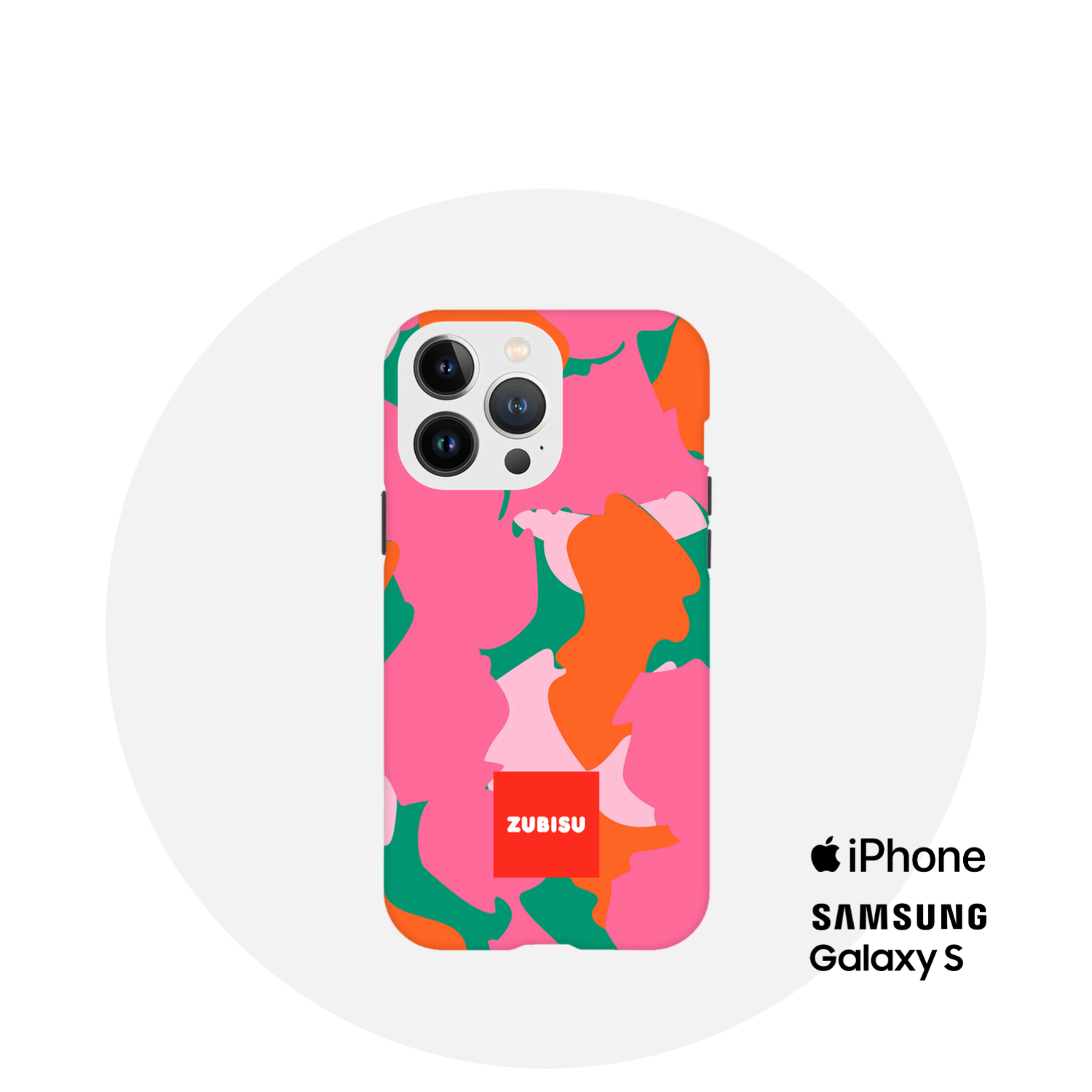 Tough Case / Camo Pink