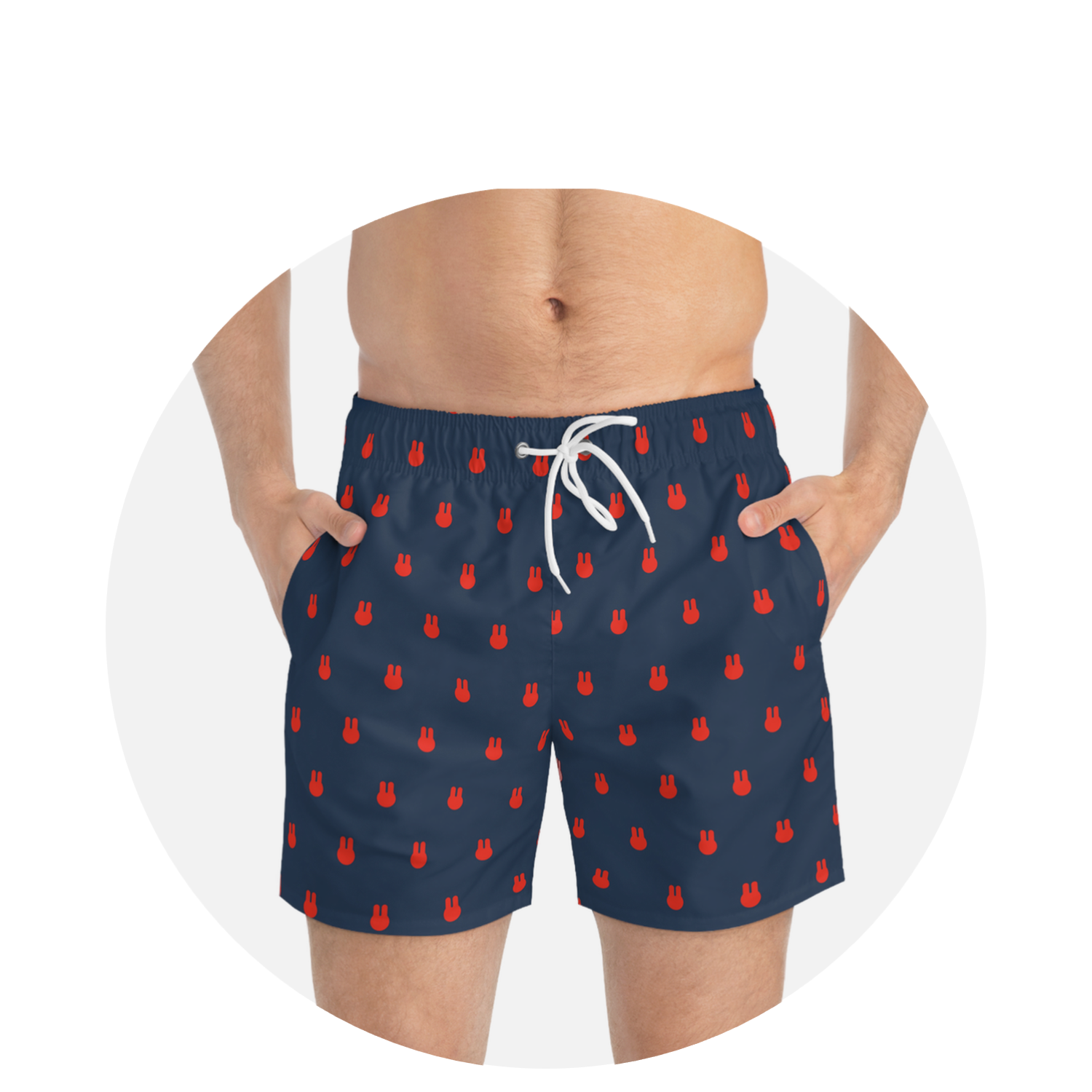 Swim Short / Red Rabbits
