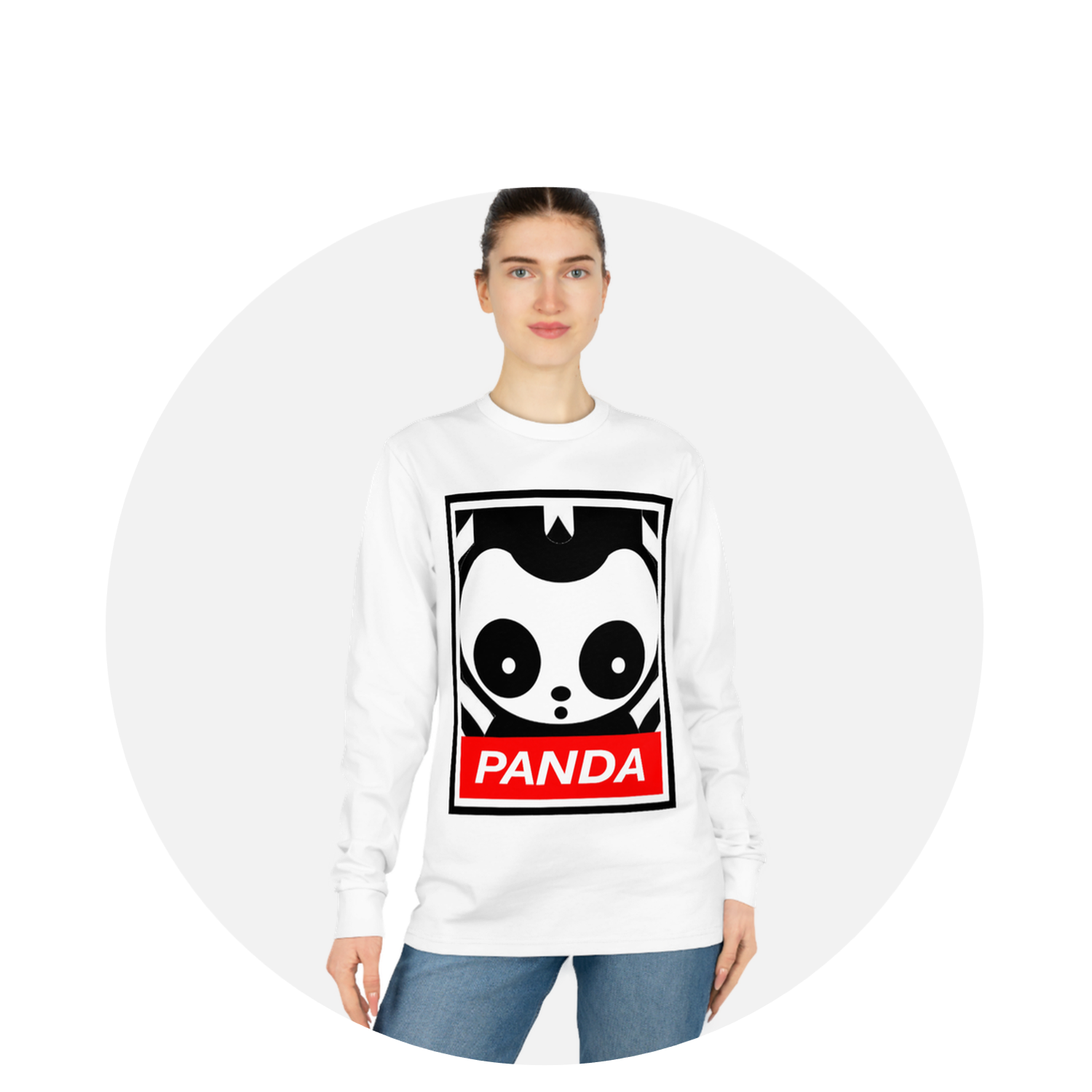 Hypno Panda Red / Long / White