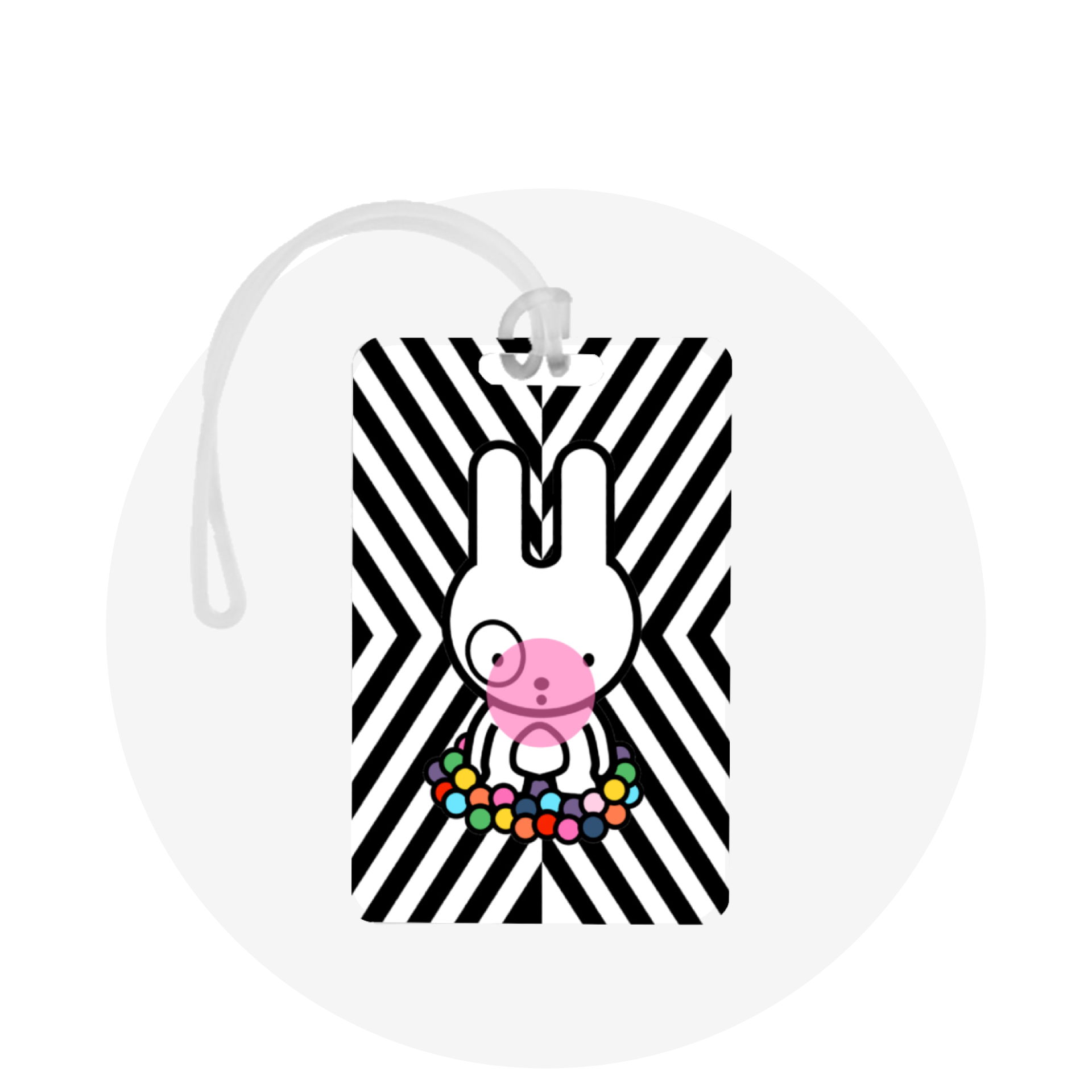 Luggage Tag / Bubblegum