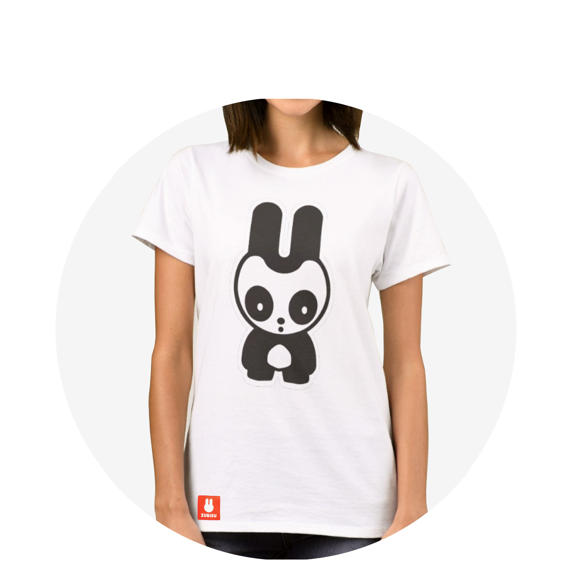 ZUBI Panda Tee / W