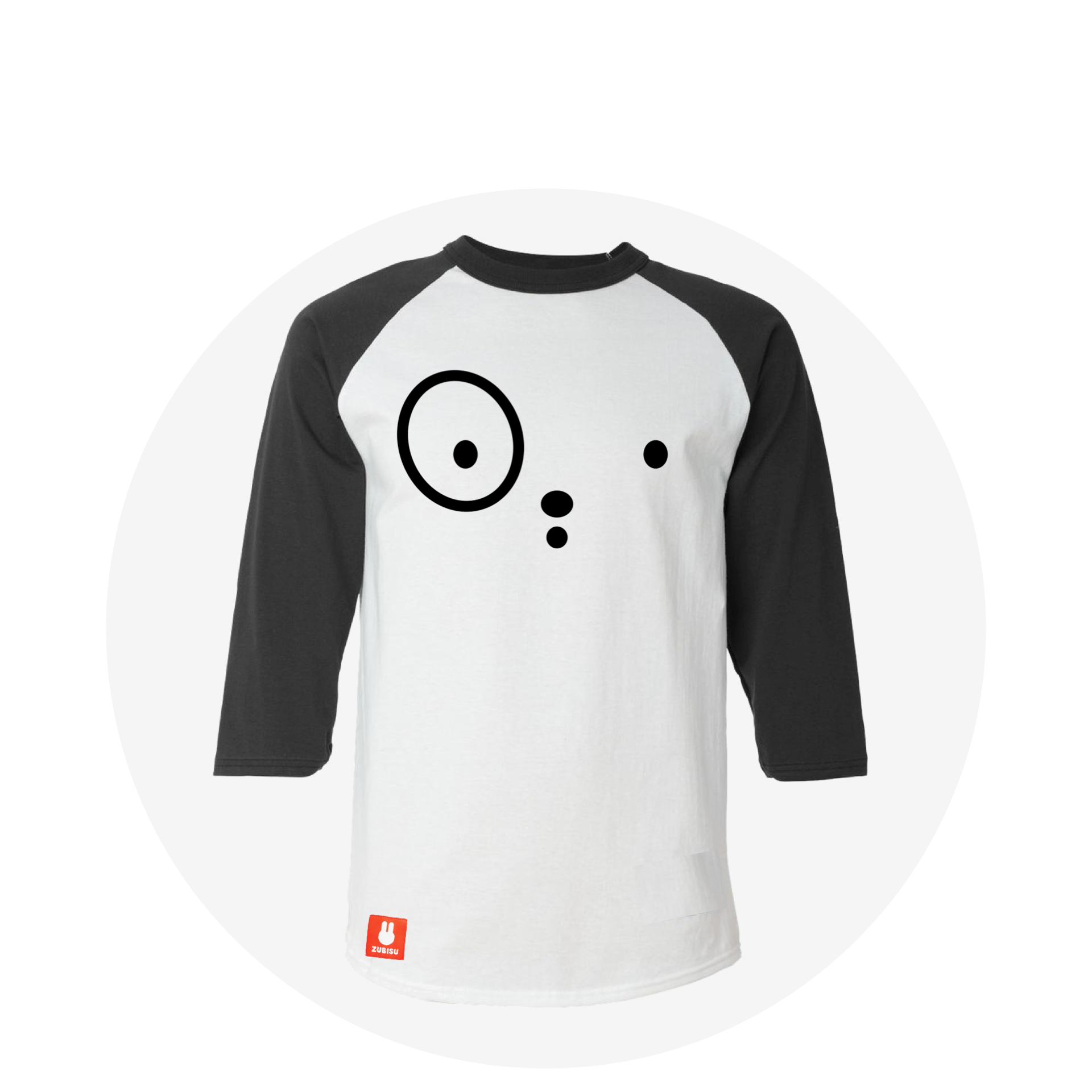 Zubi Face / White 3/4