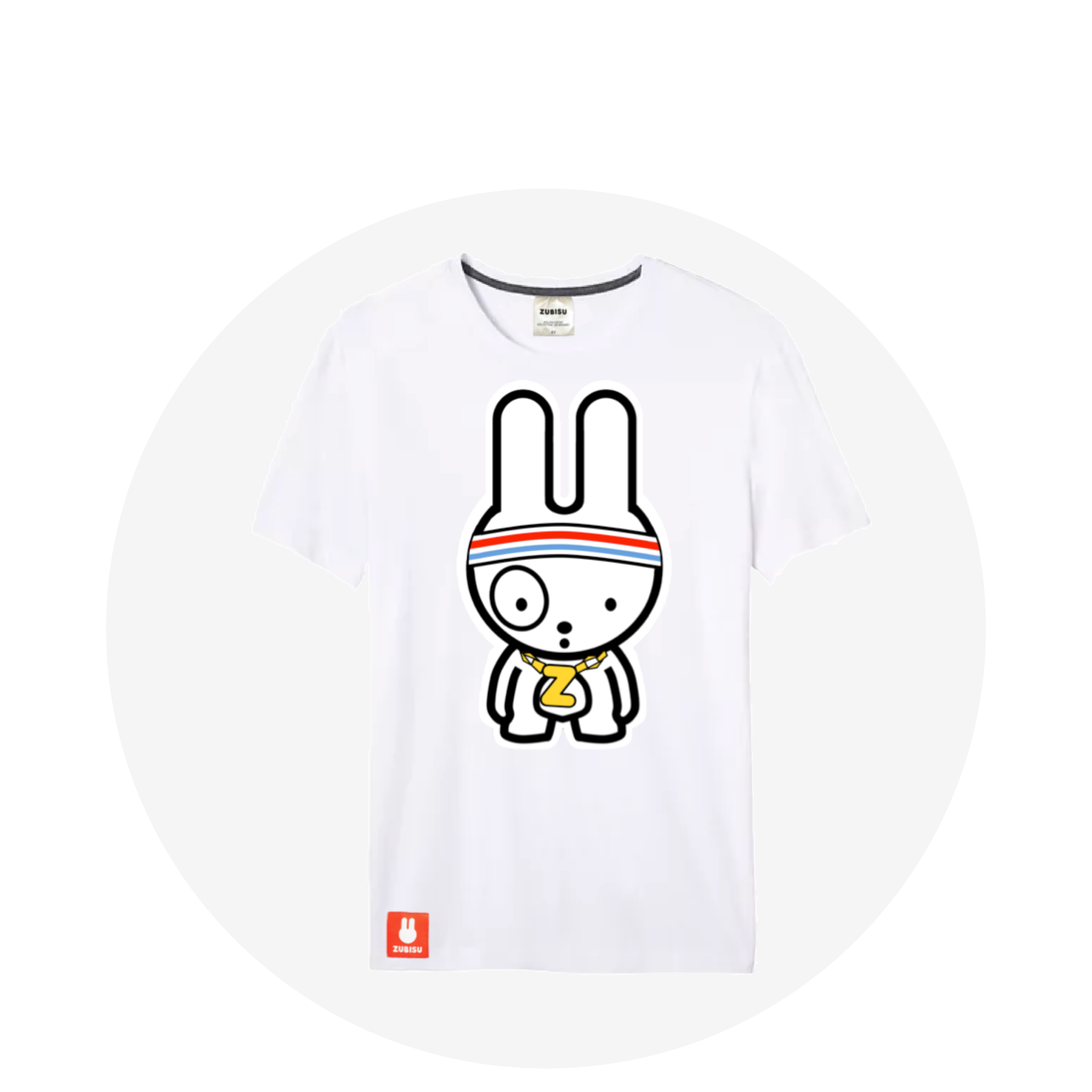 Hip Hopping Rapbit / White