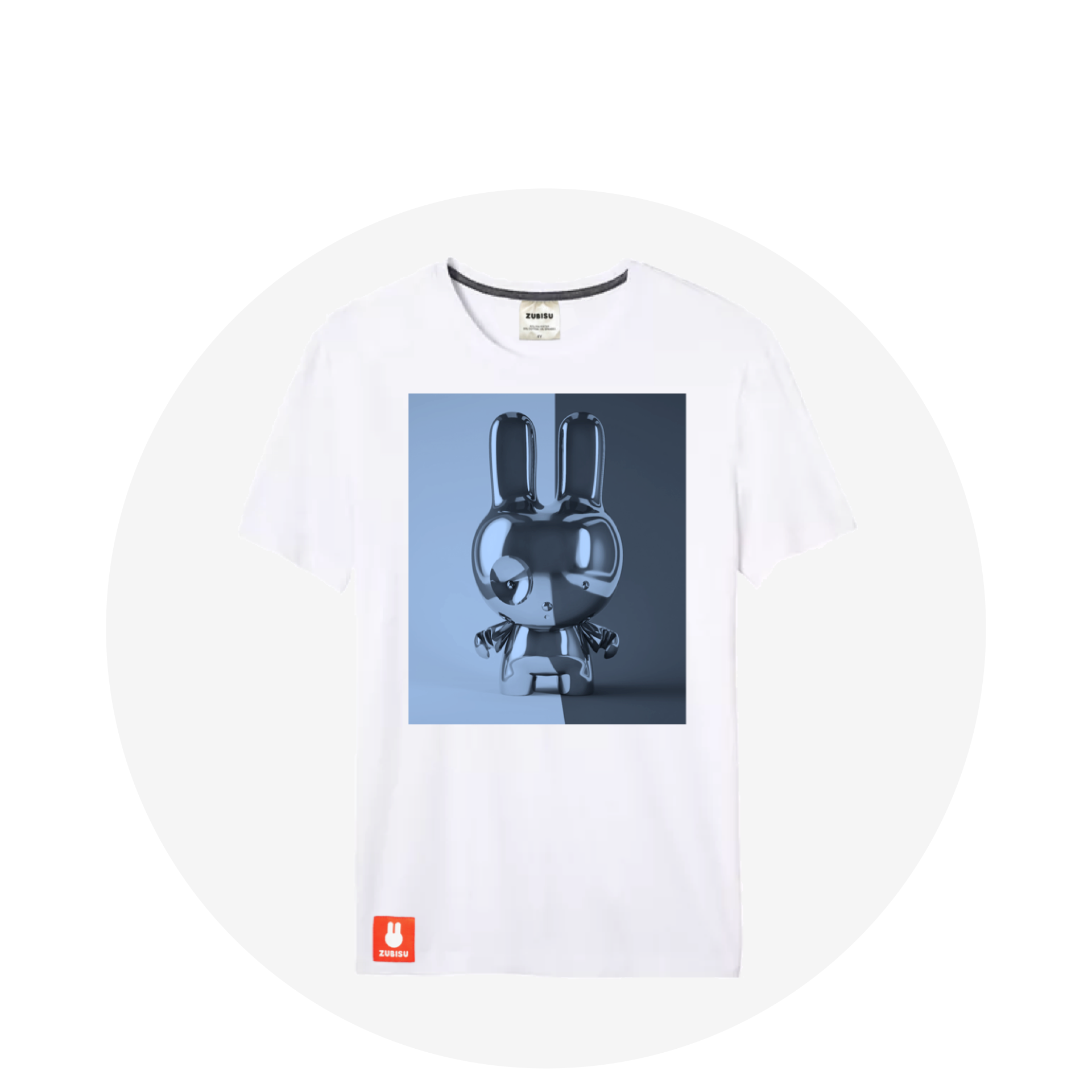 Metallic Rabbit / White